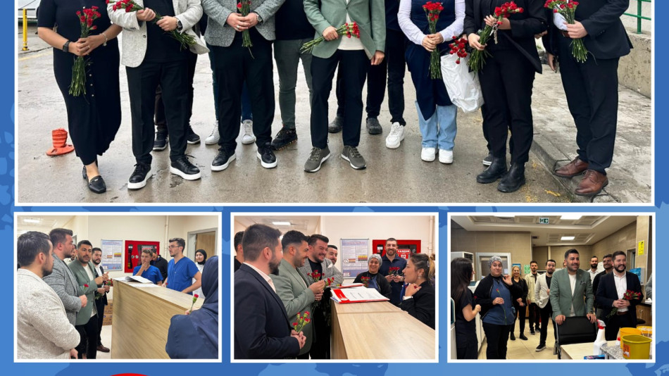 Genel Başkan Osman Kaya ve Genel Merkez Yöneticilerinden Samsun’da Sağlık Kurumlarına Ziyaret